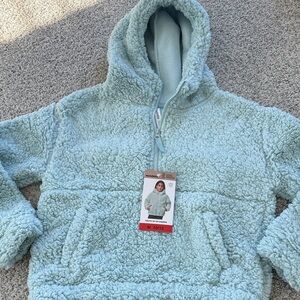 Mondetta Sky Blue Kids Sherpa Hoodie